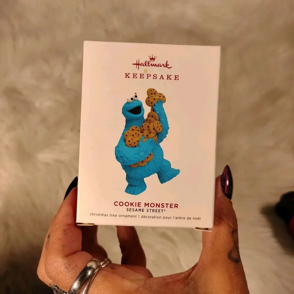 Hallmark Keepsake 2019 Cookie Monster Christmas Ornament Sesame Street Cartoon